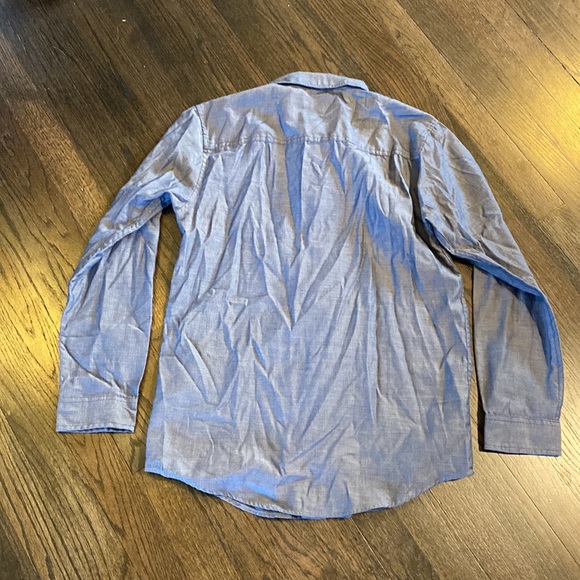 Calvin Klein Chambray Blue Button Down shirt XL - Picture 10 of 10